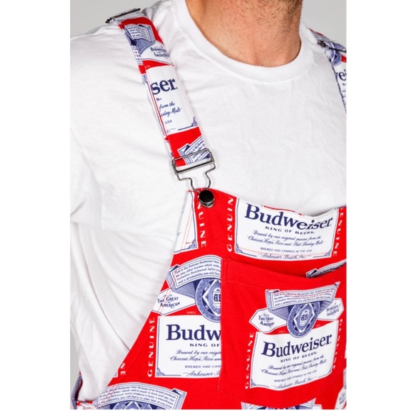 Shinesty Budweiser beer me the remote overalls nwot SZ XL sold out online - Picture 3 of 7